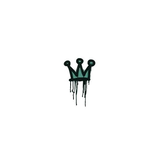 Sealed Graffiti | Little Crown (Frog Green)