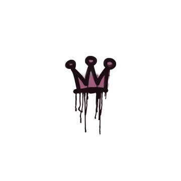 Sealed Graffiti | Little Crown (Princess Pink)
