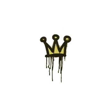 Sealed Graffiti | Little Crown (Tracer Yellow)