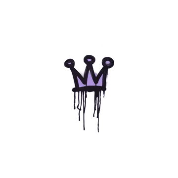 Sealed Graffiti | Little Crown (Violent Violet)