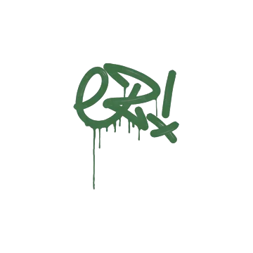 Sealed Graffiti | Little EZ (Jungle Green)
