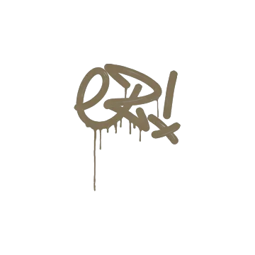 Sealed Graffiti | Little EZ (Dust Brown)