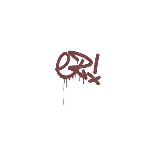 Sealed Graffiti | Little EZ (Brick Red)