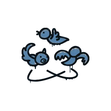 Sealed Graffiti | Dizzy (Monarch Blue)
