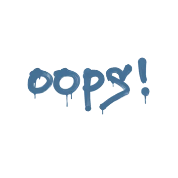 Sealed Graffiti | Oops (Monarch Blue)