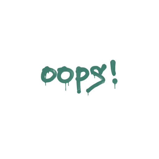Sealed Graffiti | Oops (Frog Green)
