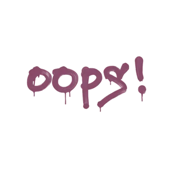 Sealed Graffiti | Oops (Princess Pink)