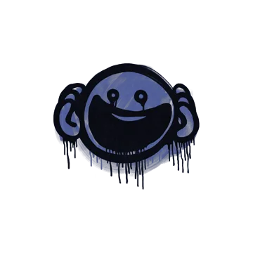 Sealed Graffiti | OMG (SWAT Blue)