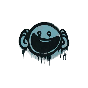 Sealed Graffiti | OMG (Wire Blue)