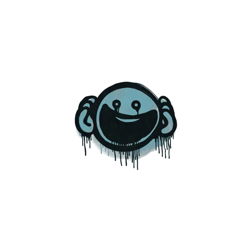 Sealed Graffiti | OMG (Wire Blue)
