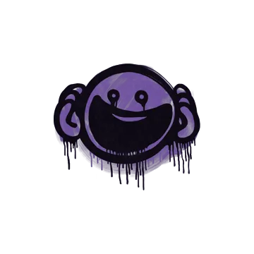 Sealed Graffiti | OMG (Monster Purple)