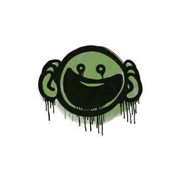 Sealed Graffiti | OMG (Battle Green)