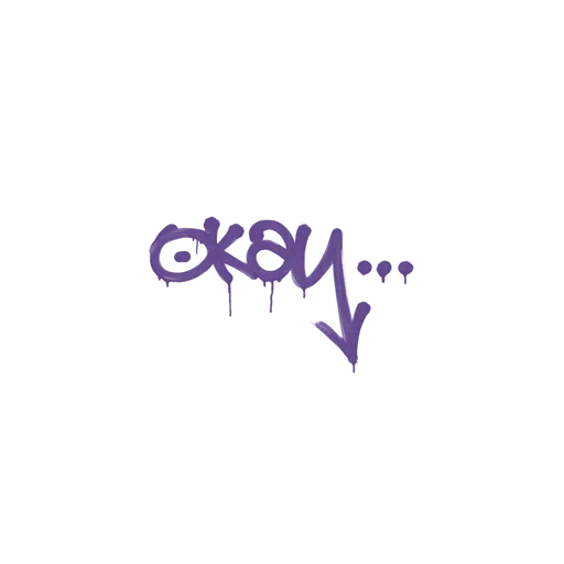 Sealed Graffiti | Okay (Monster Purple)