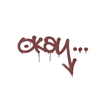 Sealed Graffiti | Okay (Brick Red)