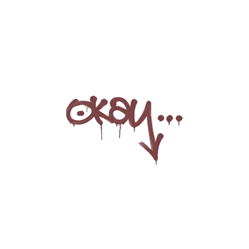 Sealed Graffiti | Okay (Brick Red)