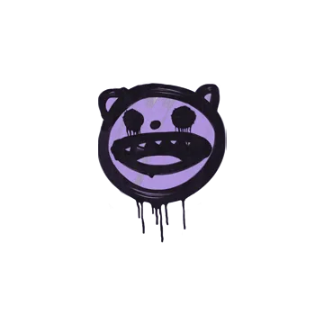 Sealed Graffiti | Happy Cat (Violent Violet)