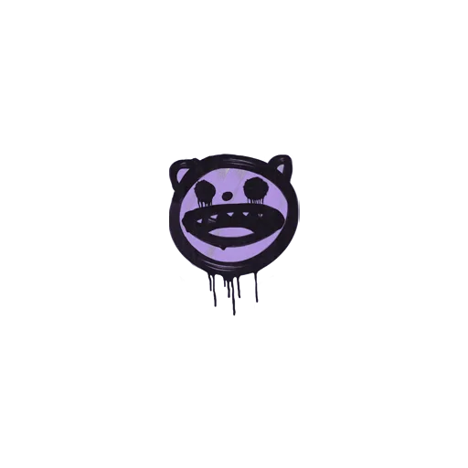 Sealed Graffiti | Happy Cat (Violent Violet)
