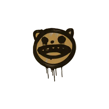 Sealed Graffiti | Happy Cat (Desert Amber)
