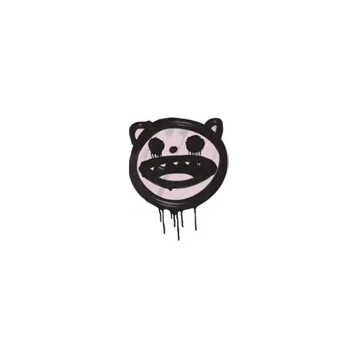 Sealed Graffiti | Happy Cat (War Pig Pink)