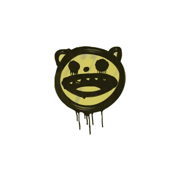Sealed Graffiti | Happy Cat (Tracer Yellow)