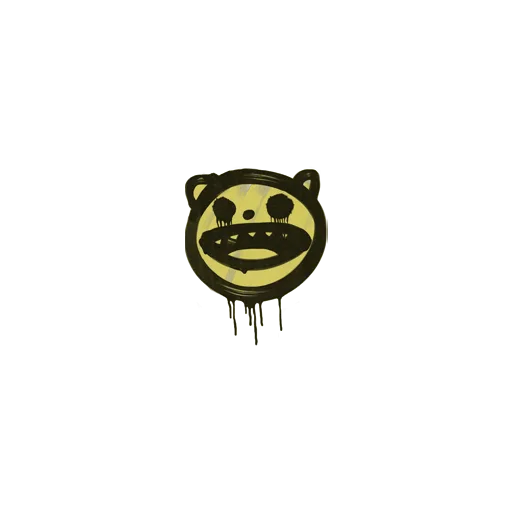 Sealed Graffiti | Happy Cat (Tracer Yellow)