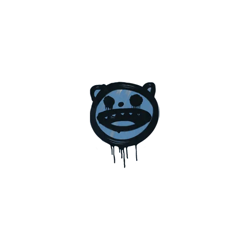 Sealed Graffiti | Happy Cat (Monarch Blue)