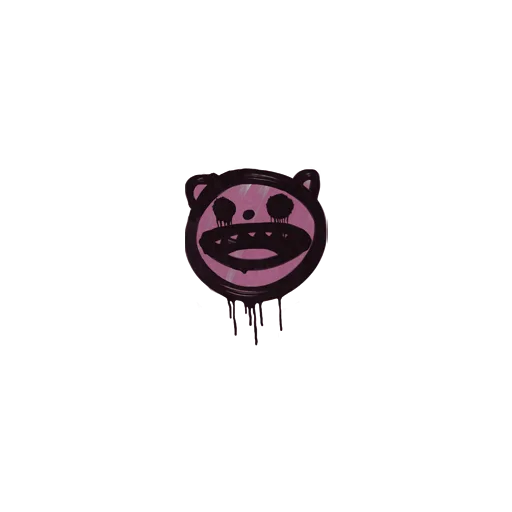 Sealed Graffiti | Happy Cat (Princess Pink)