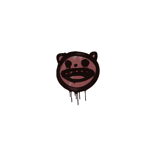 Sealed Graffiti | Happy Cat (Brick Red)