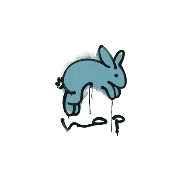Sealed Graffiti | Hop (Wire Blue)