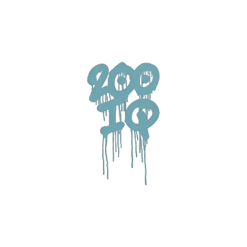 Sealed Graffiti | 200 IQ (Wire Blue)