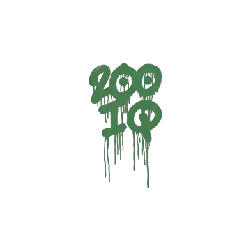 Sealed Graffiti | 200 IQ (Jungle Green)