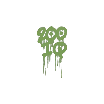Sealed Graffiti | 200 IQ (Battle Green)