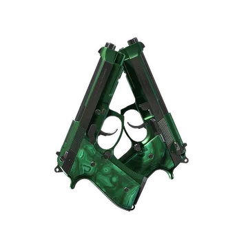 Dual Berettas | Polished Malachite