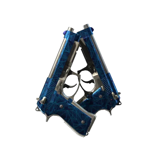 Dual Berettas | Cobalt Quartz