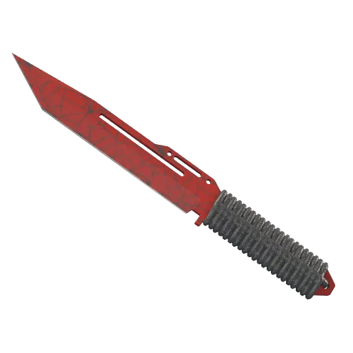 Paracord Knife | Crimson Web