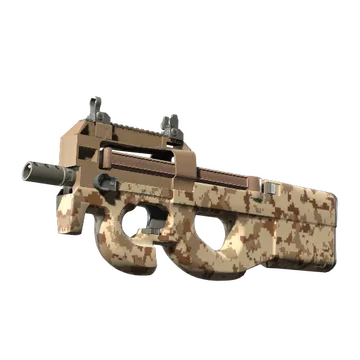 P90 | Пиксельный камуфляж «Пустыня»