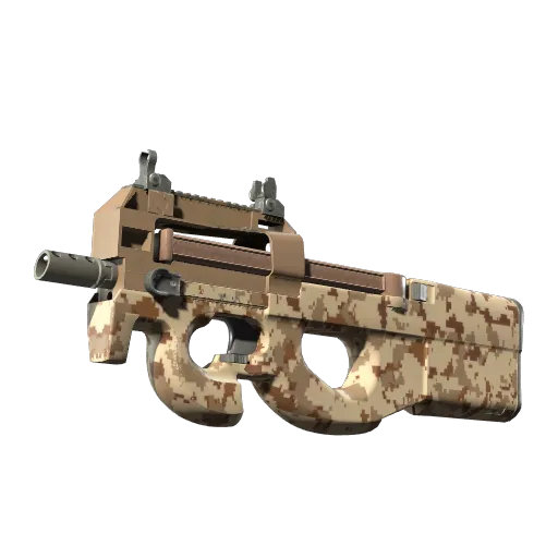 P90 | Пиксельный камуфляж «Пустыня»
