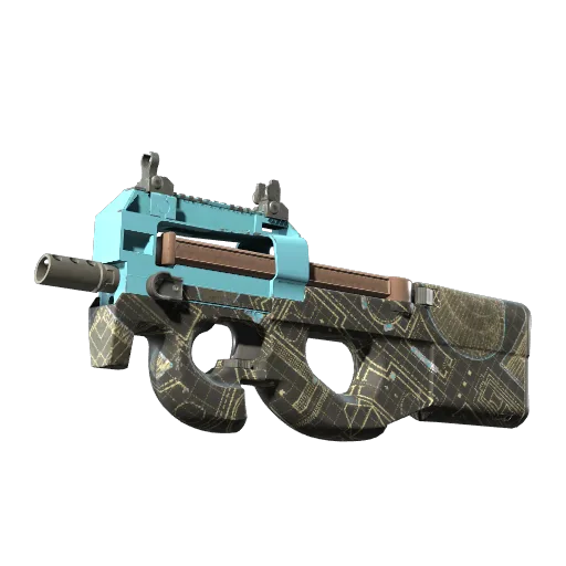 P90 | Чертёж-негатив
