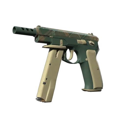 CZ75-Auto | Green Plaid