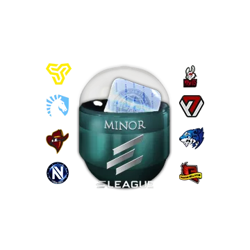 Региональные претенденты ELEAGUE Boston 2018 с Flash Gaming (голографическая/металлическая)