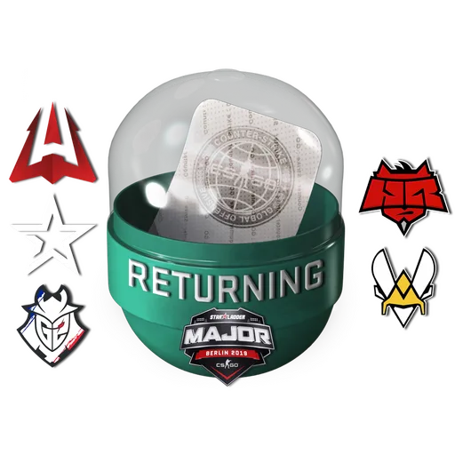 Вернувшиеся претенденты StarLadder Berlin 2019 (голографические/металлические)