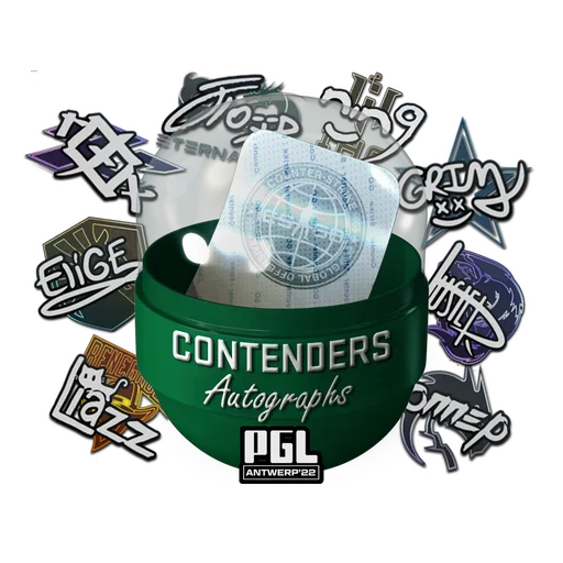 Antwerp 2022 Contenders Autograph Capsule