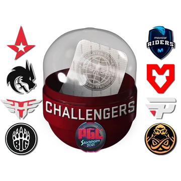 Stockholm 2021 Challengers Sticker Capsule