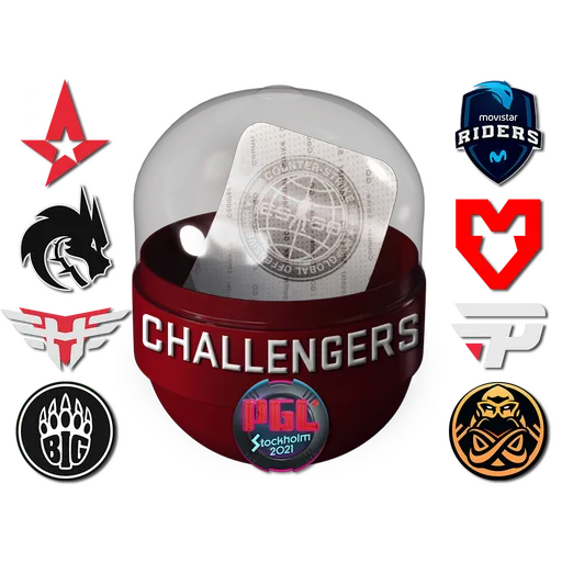Stockholm 2021 Challengers Sticker Capsule