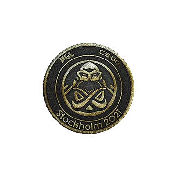 Нашивка | ENCE (золотая) | Стокгольм-2021