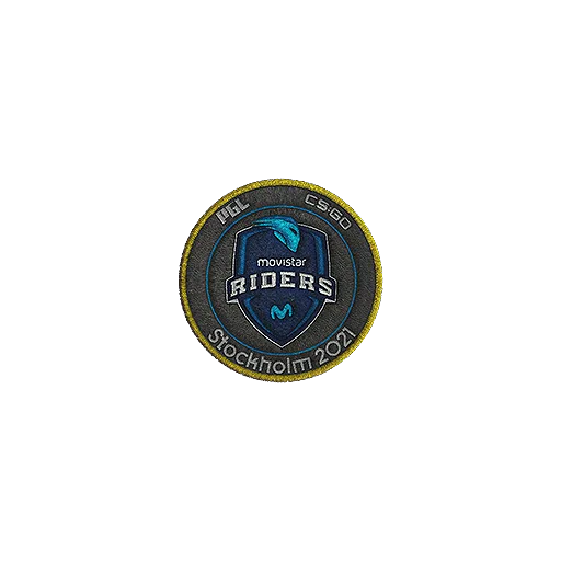 Нашивка | Movistar Riders | Стокгольм-2021