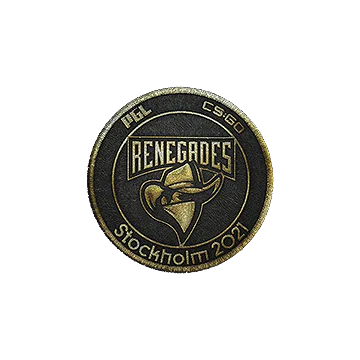 Нашивка | Renegades (золотая) | Стокгольм-2021