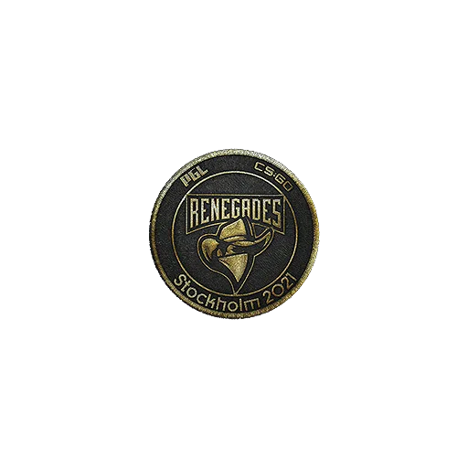 Нашивка | Renegades (золотая) | Стокгольм-2021