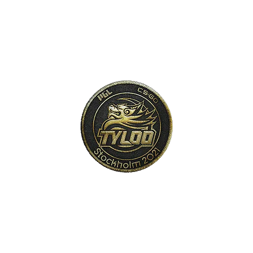 Нашивка | Tyloo (золотая) | Стокгольм-2021
