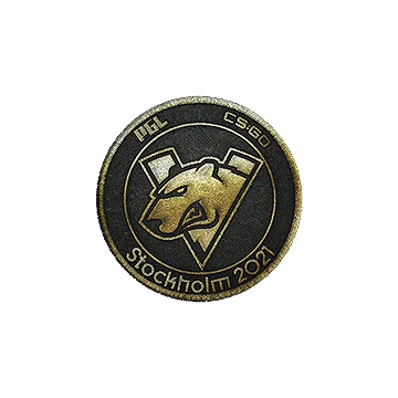 Нашивка | Virtus.Pro (золотая) | Стокгольм-2021